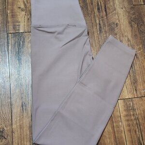 H&M Pink Mauve Workout Leggings Shapewear Size Medium
